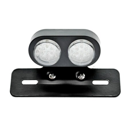 Custom LED Integrated Taillight, Black -  KRATOR, TL-GJ-023-1M